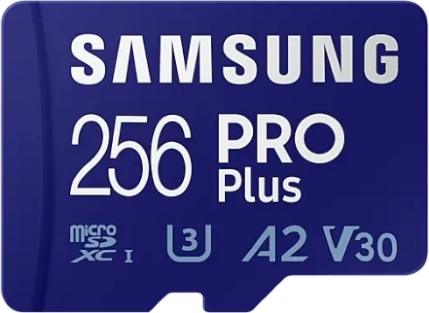 Microsdxc Memory Card Samsung Pro Plus With Adapter, 256Gb, Class 10 / Uhs-1 U3 Mb-Md256ka