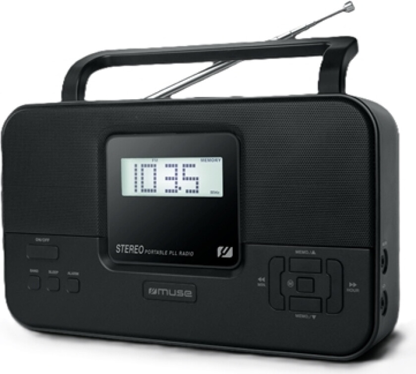 Stereo Portable Radio | M-087 Mb Pll | Aux In | Fm Radio | Headphone Out