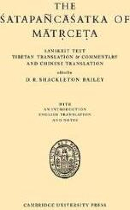 The Satapancasatka of Matrceta