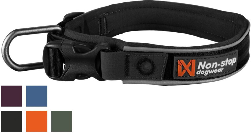 Roam Hundehalsbånd Sort M