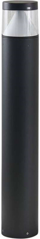 LED-pullertlampe Darja i grå aluminium, 100 cm