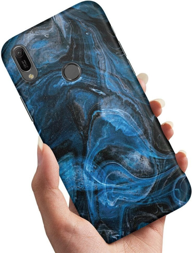 Huawei P30 Lite - Deksel/Mobildeksel Marmor