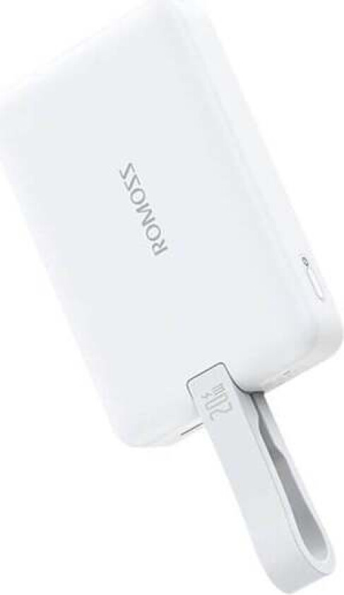 Powerbank WMS10 10000mAh 20W (white) Nødlader - Hvit - 10000 mAh