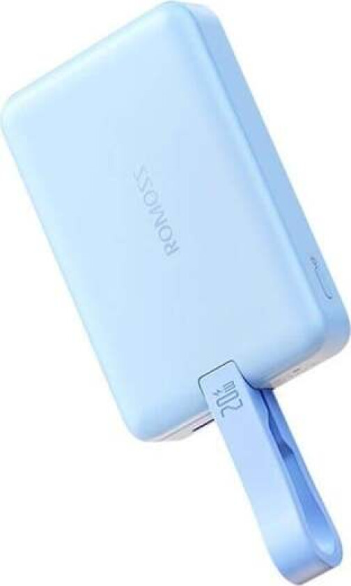 Powerbank WMS10 10000mAh 20W (blue) Nødlader - Blue - 10000 mAh