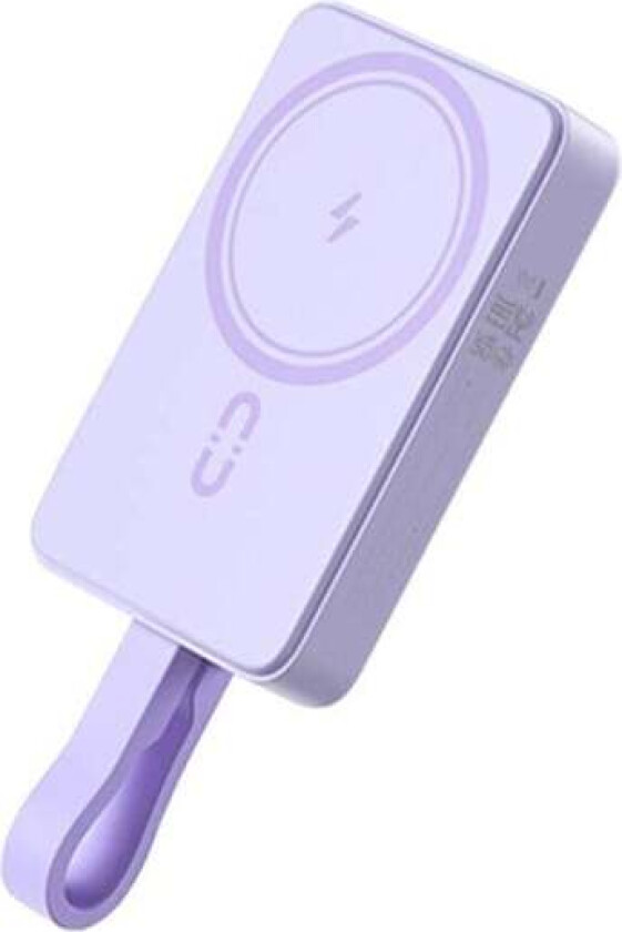 Powerbank WMS10 10000mAh 30W (purple) Nødlader - Lilla - 10000 mAh