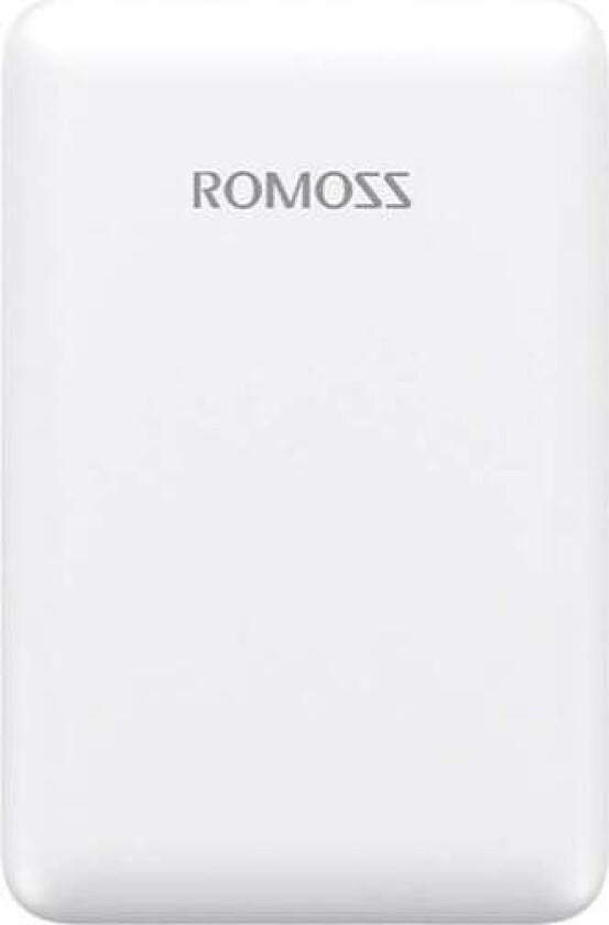 Powerbank WSC05 20W 5000mAh (white) Nødlader - Hvit - 5000 mAh