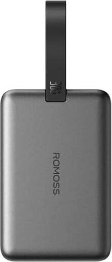 Powerbank WM010 10000mAh 20W (black) Nødlader - Svart - 10000 mAh