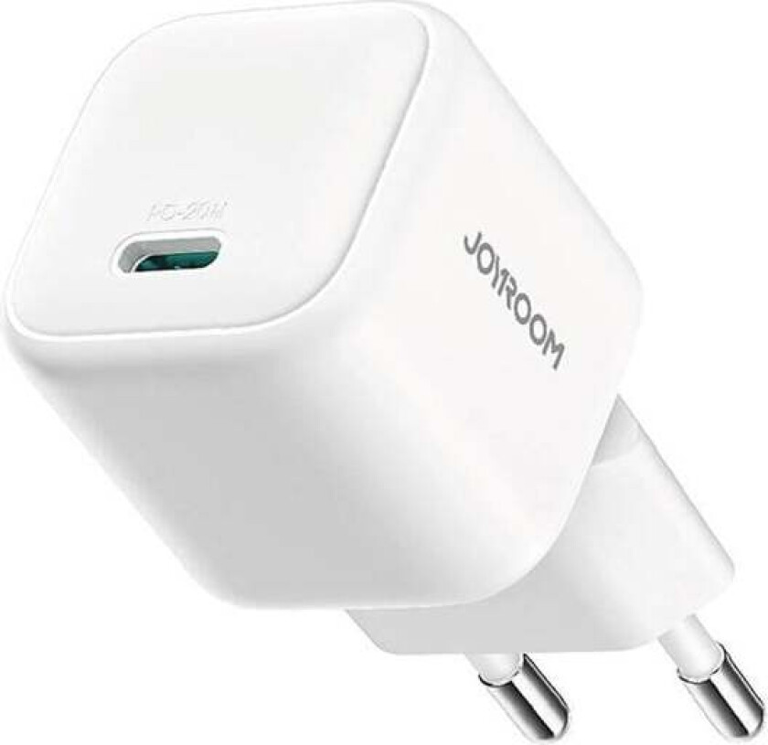 JR-TCG08 GaN Mini 20W mains charger (white)
