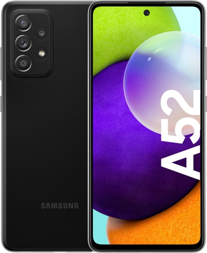 SAMSUNG GALAXY A52 4G (128 GB) AWESOME BLACK