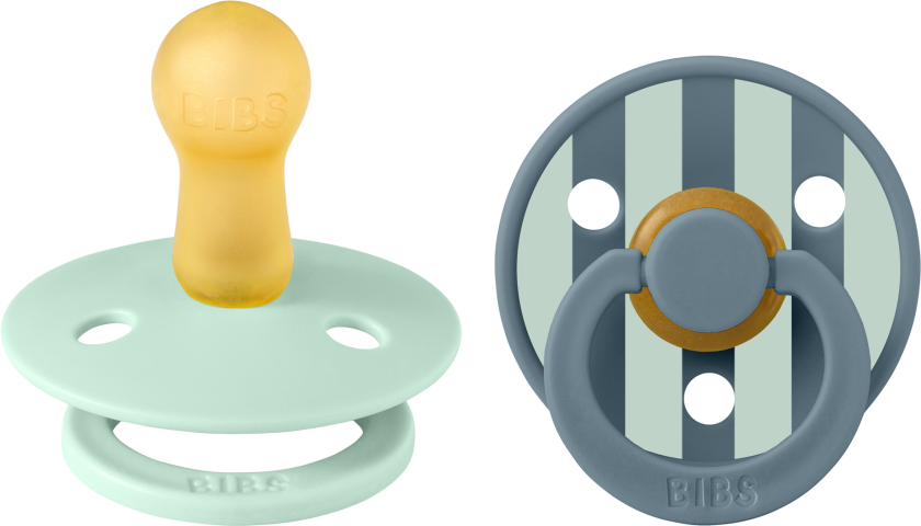 Pacifier Studio Colour 2 Pack - Nordic Mint/Petrol - Size 2