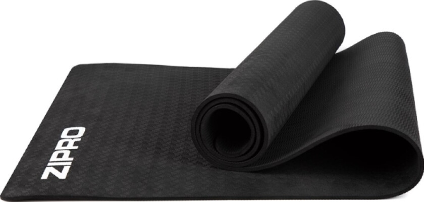 Exercise Mat - 6Mm - Bllack - Size: 183X61cm