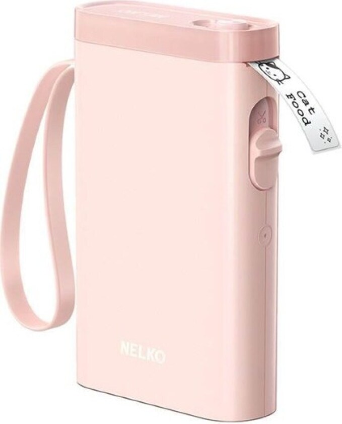 P21 thermal label printer (pink)