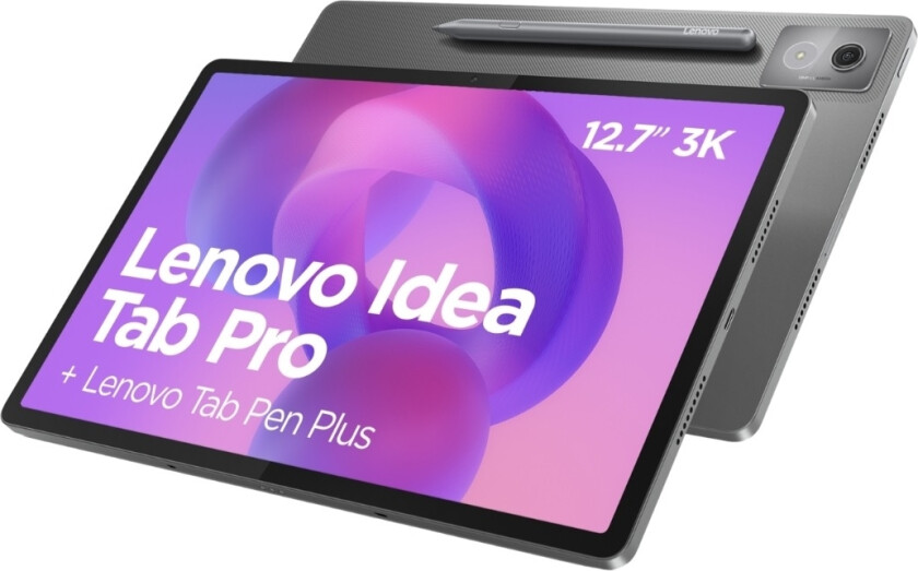 Idea Tab Pro 12,7" (inkl. Tab Pen Plus) 128 GB nettbrett, Luna Grey