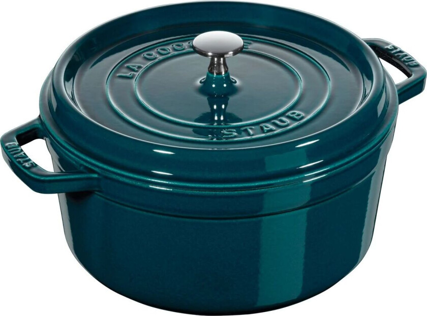 STAUB La Mer rund gryte, tre lager emalje 6,7 l