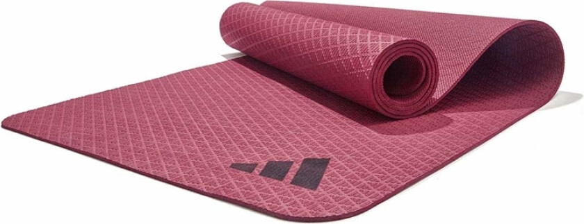 Adidas 4 mm Yogamatte - Bordeaux