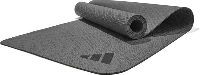 Adidas 4 mm Yogamatte - Svart