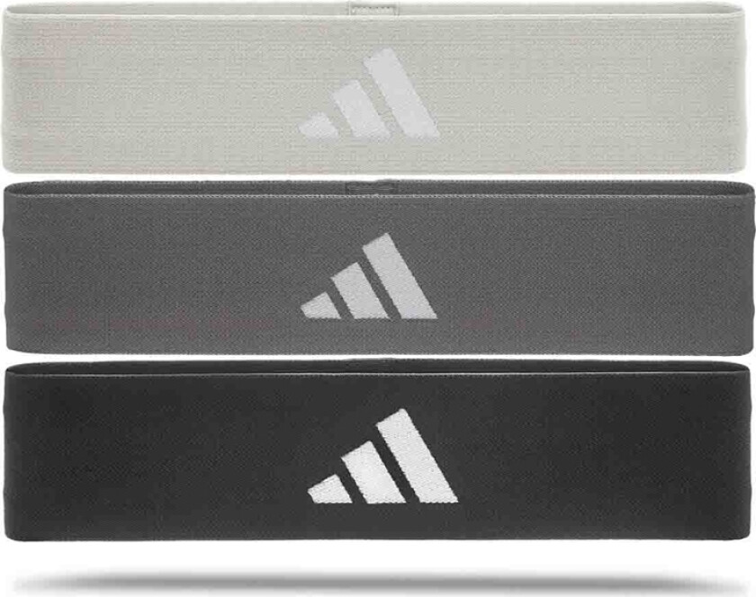 Bilde av Adidas 3-pakning Booty Band sett - Sort/grå