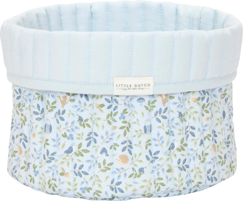 Forest Adventure Oppbevaringskurv S, Blå - Kurver - Bomull