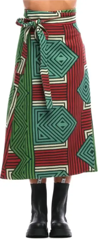 Dame, Skjørt, Flerfarget, ONE SIZE