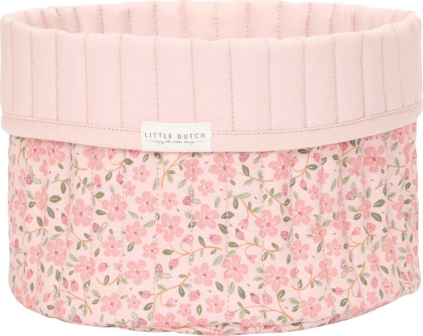 Fairy Floral Oppbevaringskurv S, Rosa - Kurver - Bomull