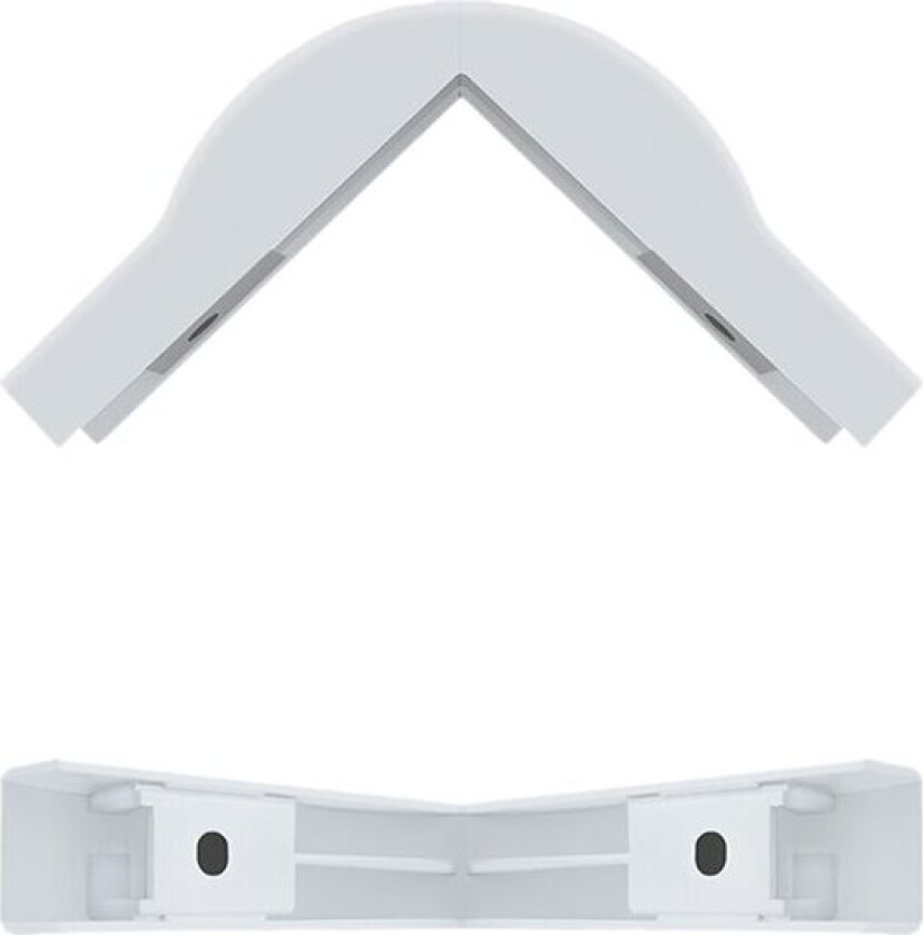 Bending Angle | 76 X 18Mm - Yttervinkel For Kabelkanal - Hvit