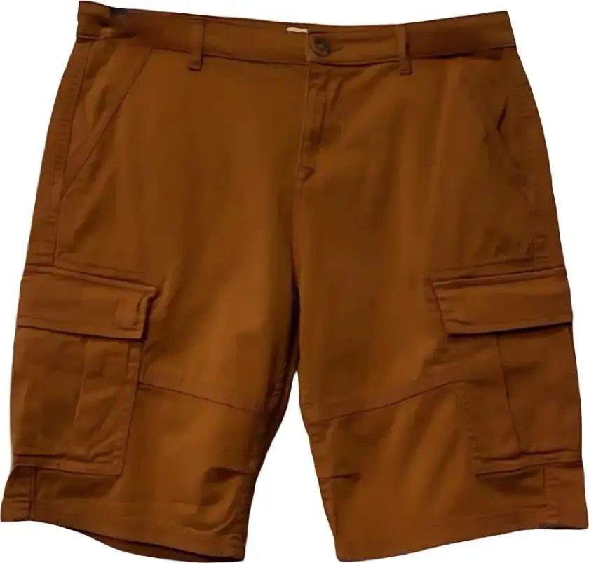 Herre, Shorts, Oransje, W34