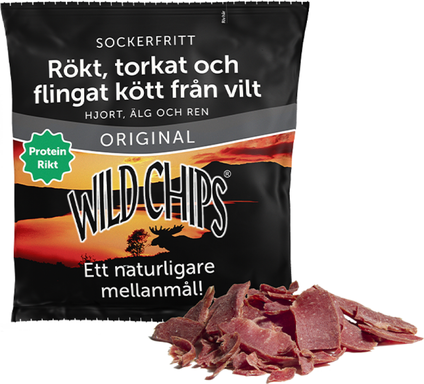 Bilde av WILD CHIPS Jerky 40 g