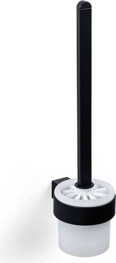 THEOFILS TOALETTBØRSTE CANNES MED HOLDER MATT SVART