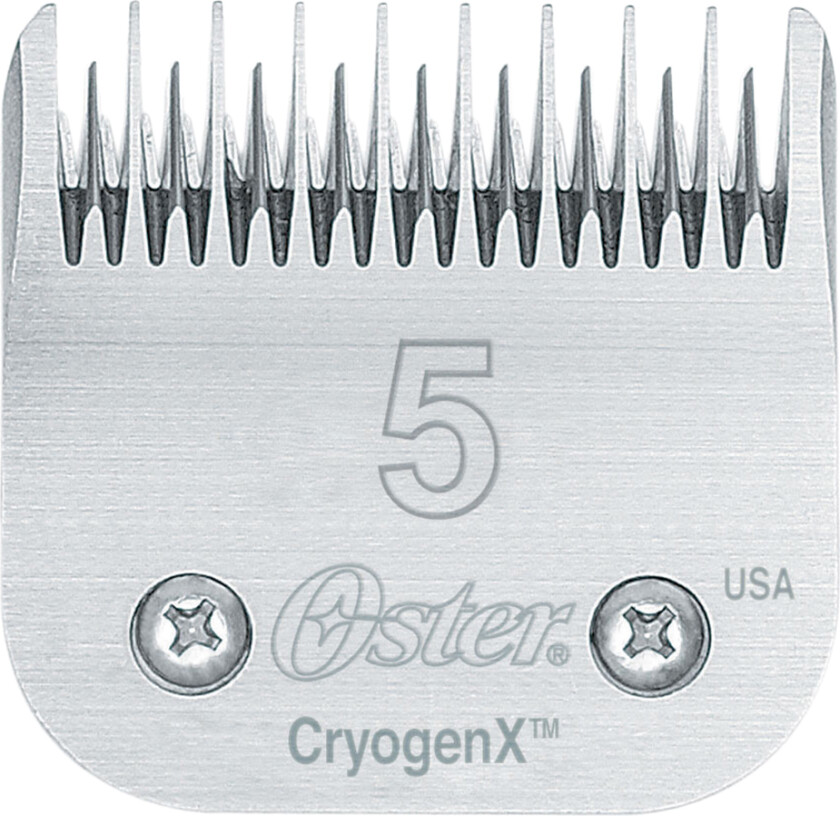 Skjær for klippemaskin fra Oster - Skjær Nr. 5 (Lengde 6,3 mm, Skip Tooth)