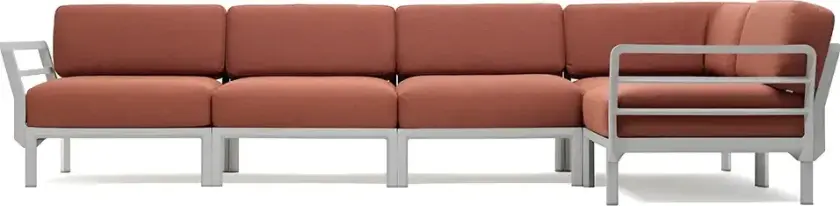 Maximo 5 hjørnesofa Gesso - Cannella