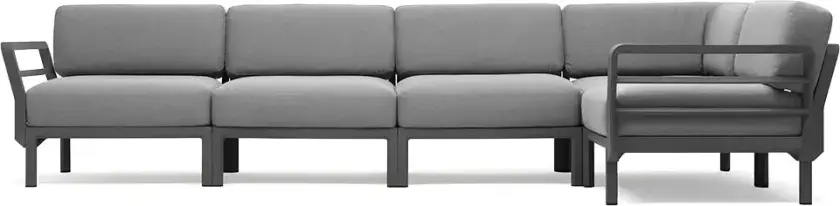 Maximo 5 hjørnesofa Basalto - Lava