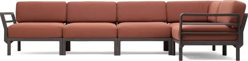 Maximo 5 hjørnesofa Terra - Cannella