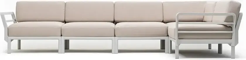 Bilde av Maximo 5 hjørnesofa Gesso - Perla