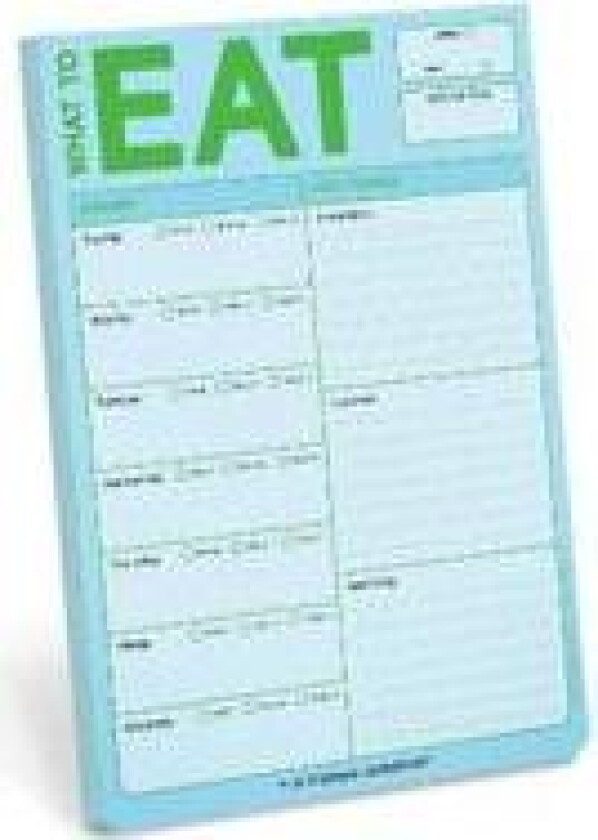 What to Eat Pad (Pastel Edition)