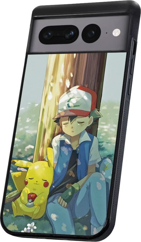 Google Pixel 8 - Deksel/Mobildeksel Pokemon