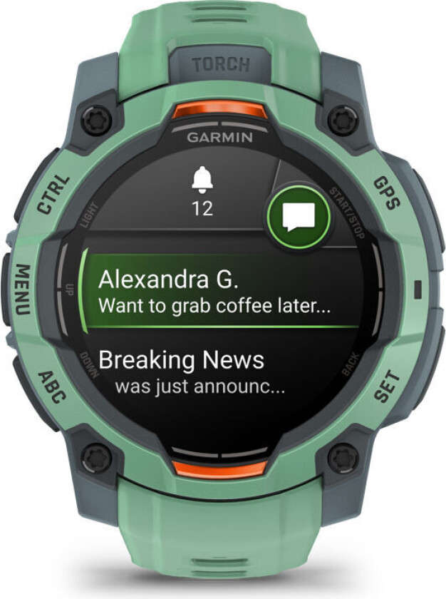 Instinct 3 Amoled, 45mm Neo Tropic Bezel W/neo Tropic Bnd