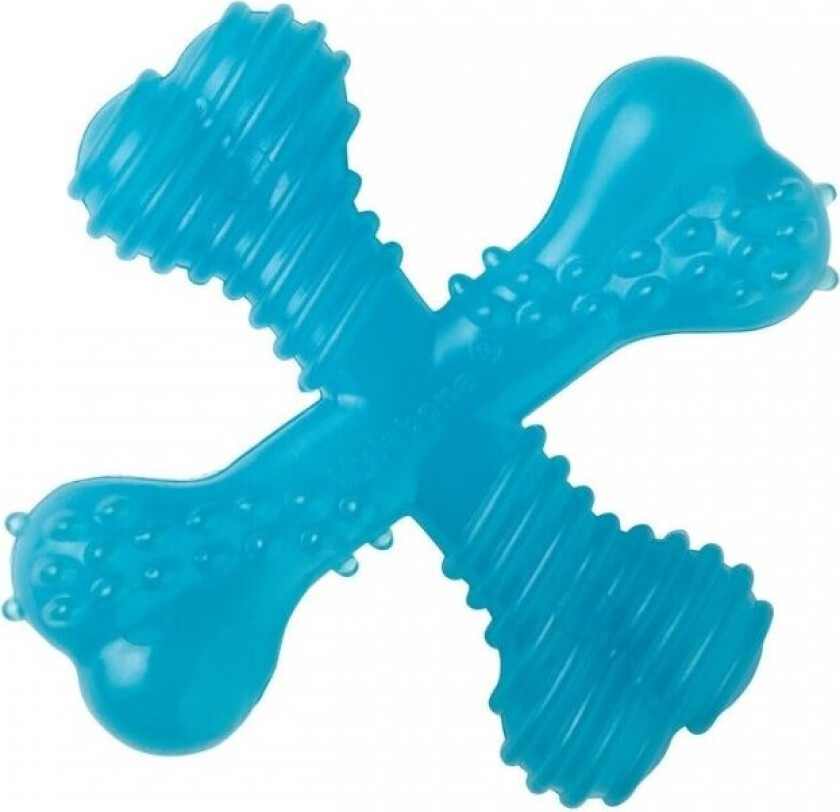 Valp X-Bone tyggeleke - L 9 x B 9 x H 3,5 cm