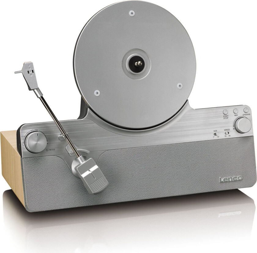 LSA-071SI Platespiller - 33/45 rpm - Sølv