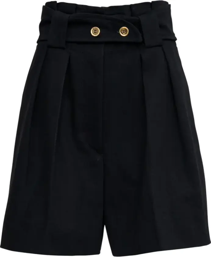Dame, Shorts, Svart, XS