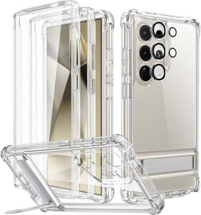 Case Armor Kickstand Samsung S24 Ultra (transparent)