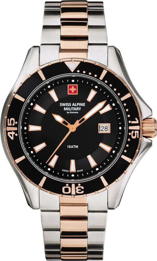 Nautilus 7040.1157SAM - Kvarts - Sølv - Herreklokker - Rustfritt stål - ledd m/pin - Safir