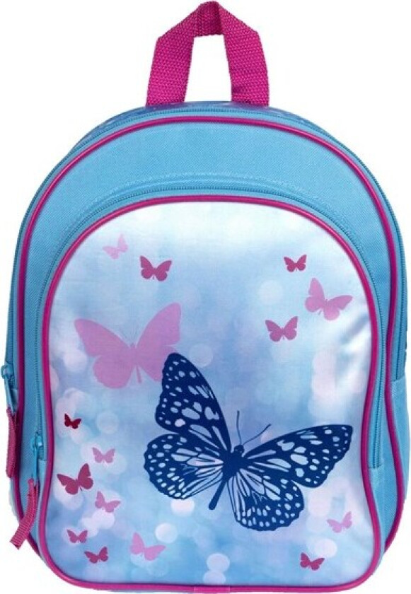 Backpack with Butterflies Front Pocket