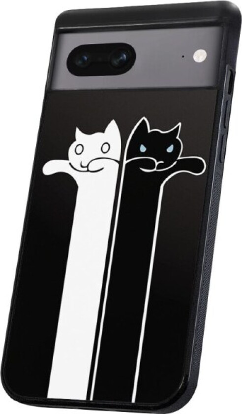 Google Pixel 7 - Deksel/Mobildeksel Avlange Katter
