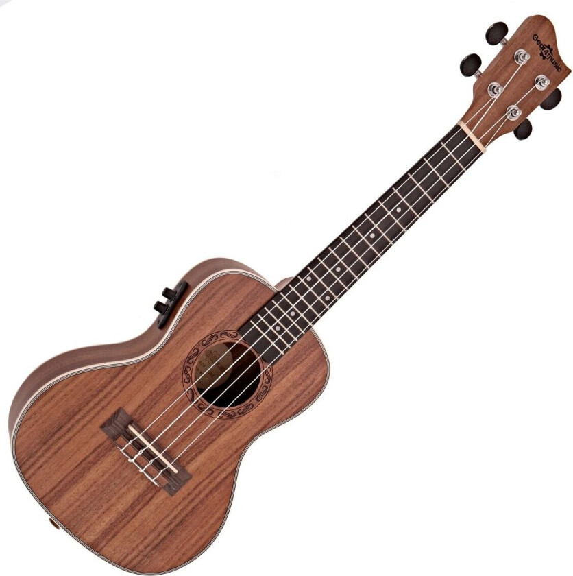 Gear4Music Koa Concert Electro-Ukulele fra Gear4Music