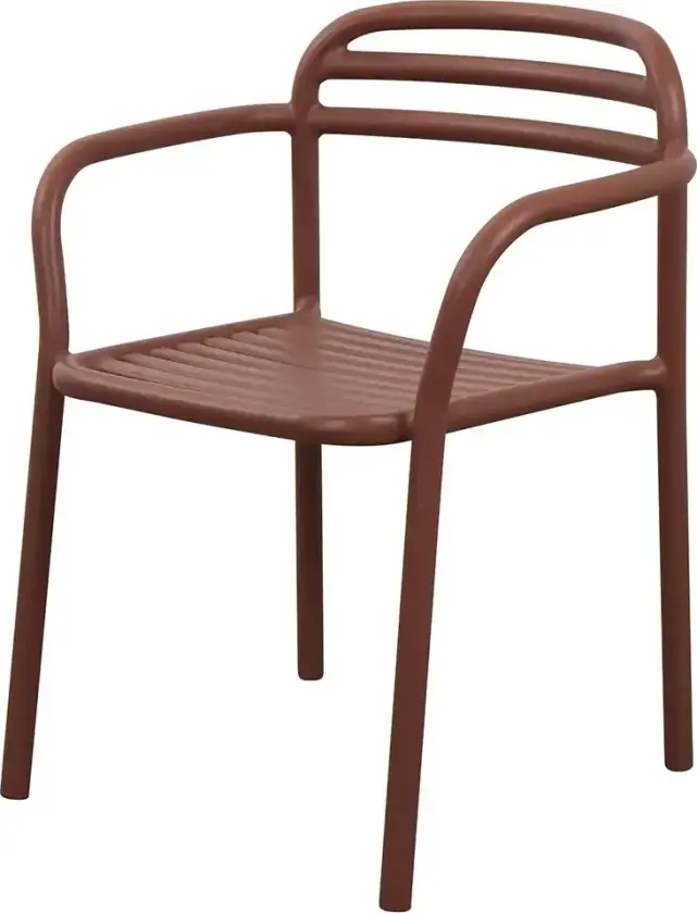 Bliss Stol m/armlener Desert red