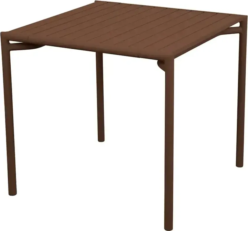 Bliss spisebord 81x81 cm Desert red