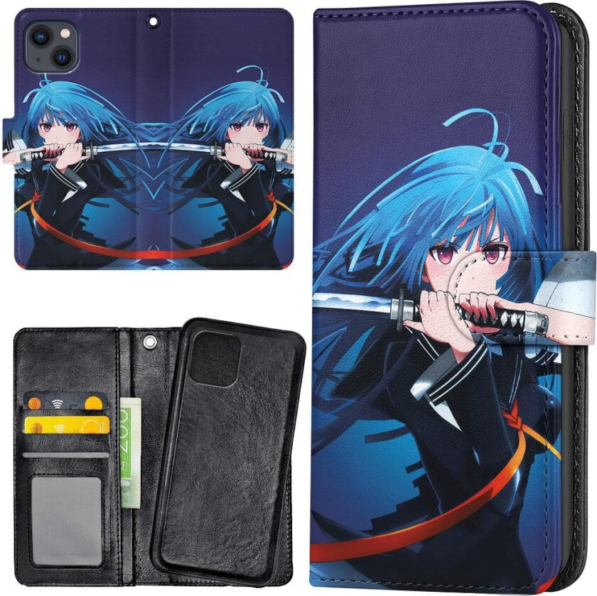 iPhone 14 - Lommebok Deksel Anime