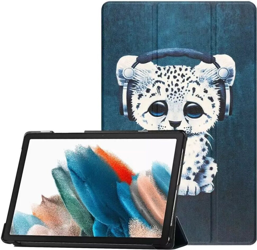 Tech-Protect Samsung Galaxy Tab A8 10.5" (2021) Tech-Protect Smartcase Deksel - Trist Katt