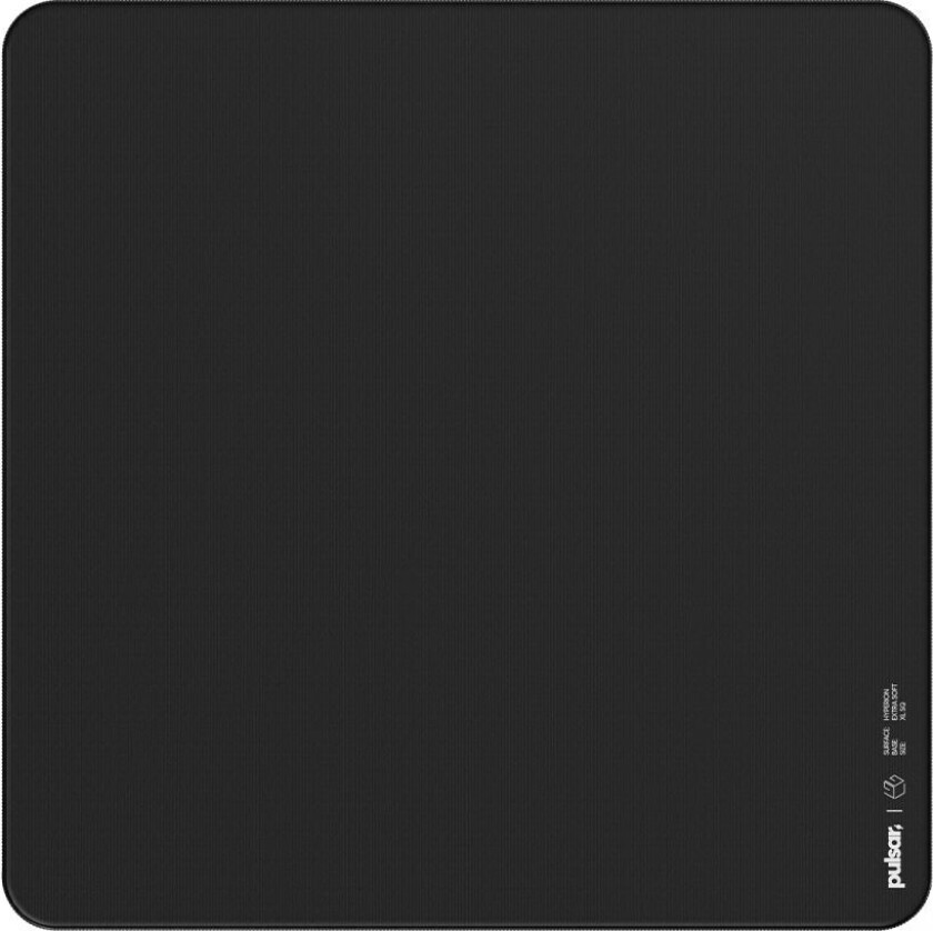 X Lgg Hyperion Musematte - Xl Sq - Xsoft - Svart