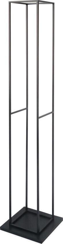 Wood Vedstativ Høyt - Svart/Stål